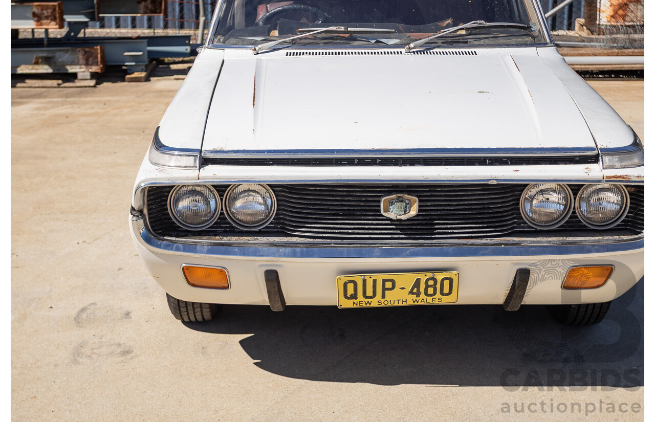 11/1971 Toyota Crown SE MS65 4d Sedan White 2.6L