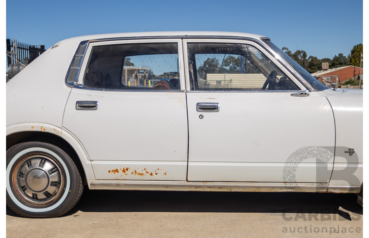 11/1971 Toyota Crown SE MS65 4d Sedan White 2.6L