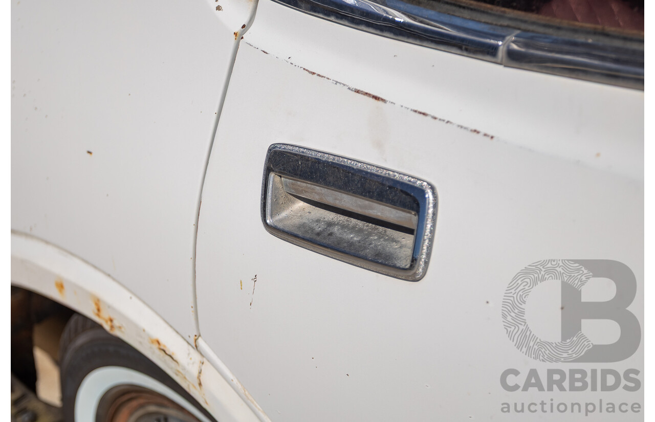 11/1971 Toyota Crown SE MS65 4d Sedan White 2.6L