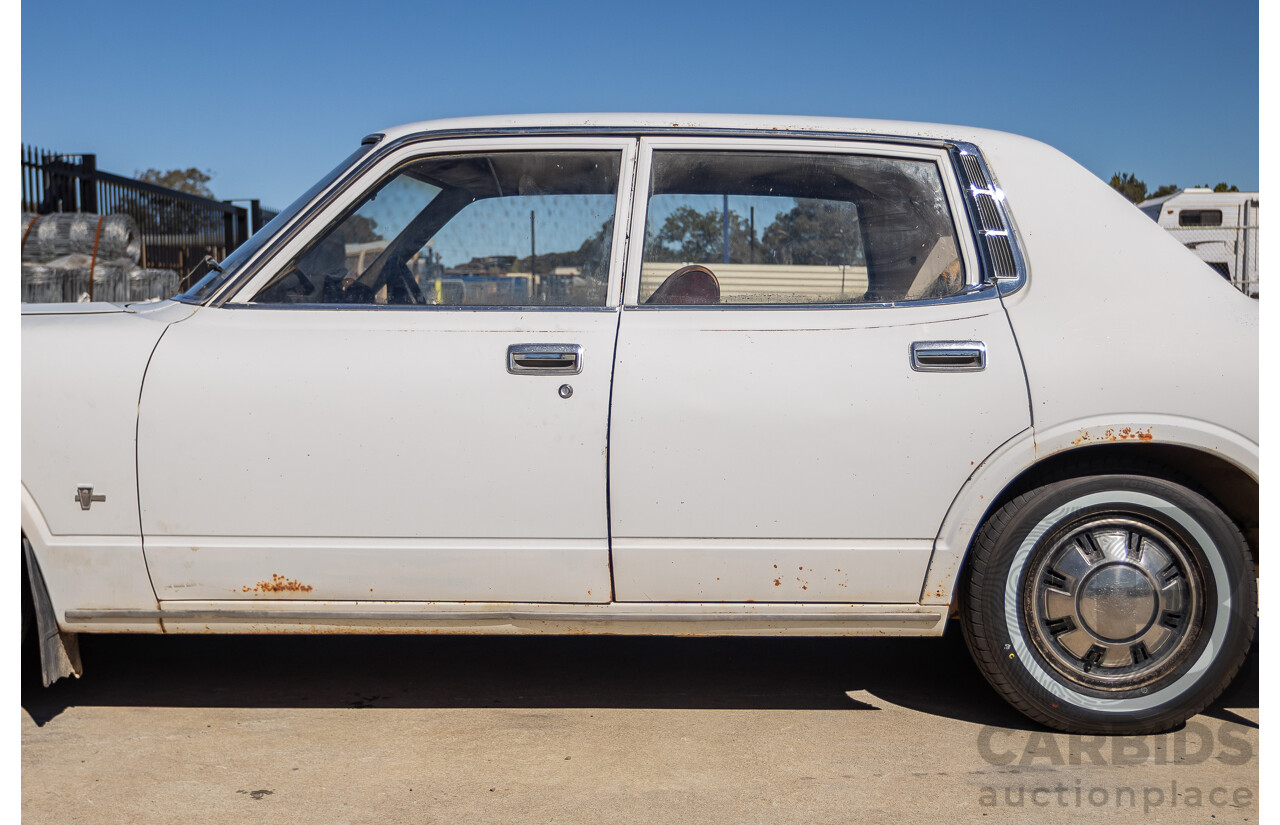 11/1971 Toyota Crown SE MS65 4d Sedan White 2.6L