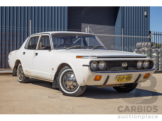 11/1971 Toyota Crown SE MS65 4d Sedan White 2.6L