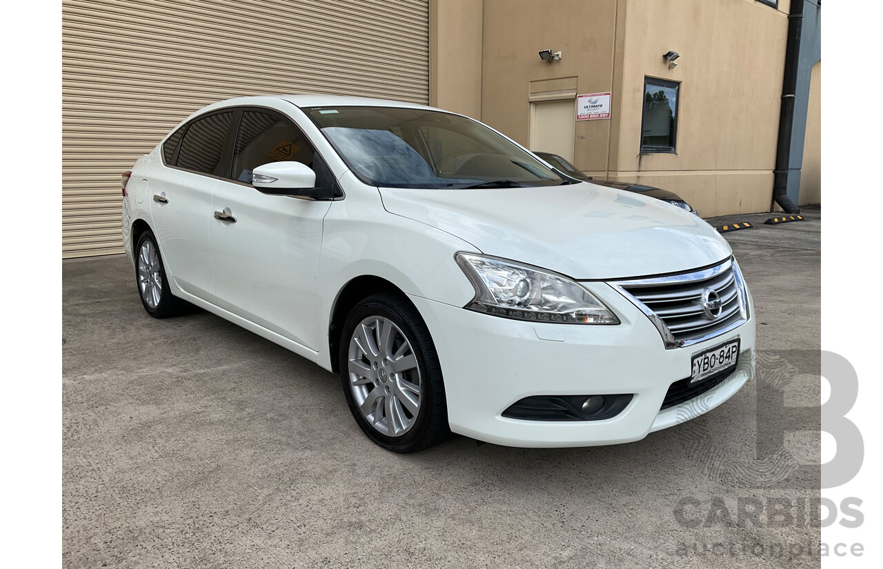 5/2014 Nissan Pulsar Ti B17 4d Sedan Diamond White 1.8L