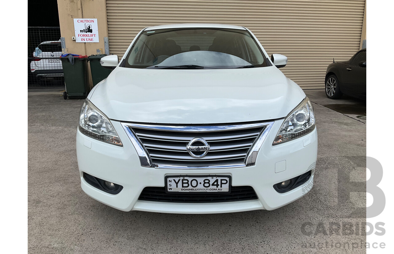 5/2014 Nissan Pulsar Ti B17 4d Sedan Diamond White 1.8L