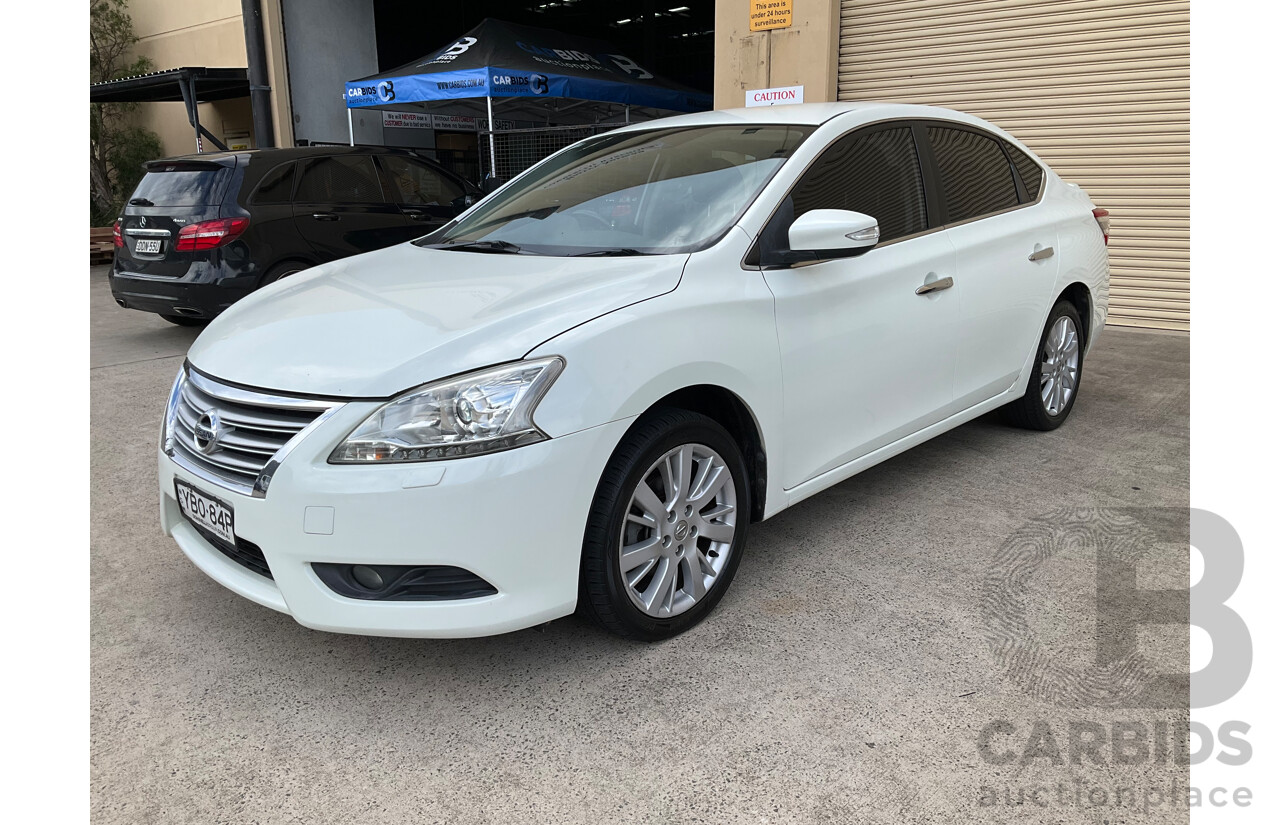 5/2014 Nissan Pulsar Ti B17 4d Sedan Diamond White 1.8L