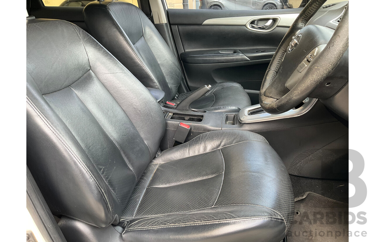 5/2014 Nissan Pulsar Ti B17 4d Sedan Diamond White 1.8L