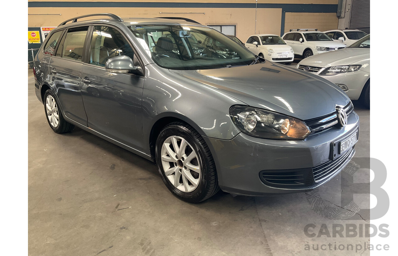 5/2011 Volkswagen Golf 90 TSI Trendline 1K MY11 4d Wagon Grey 1.4L