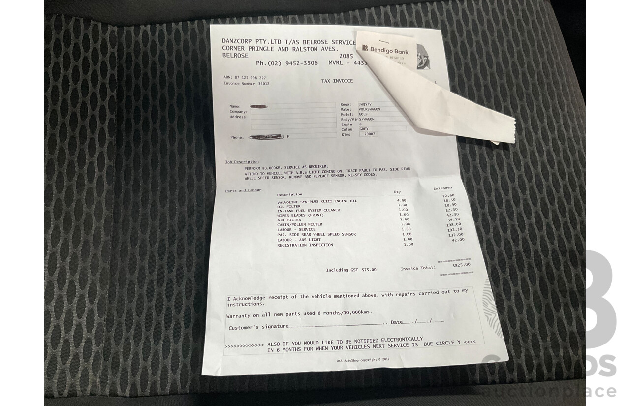 5/2011 Volkswagen Golf 90 TSI Trendline 1K MY11 4d Wagon Grey 1.4L