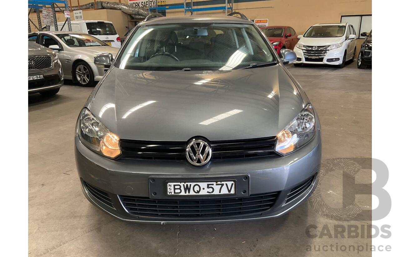 5/2011 Volkswagen Golf 90 TSI Trendline 1K MY11 4d Wagon Grey 1.4L