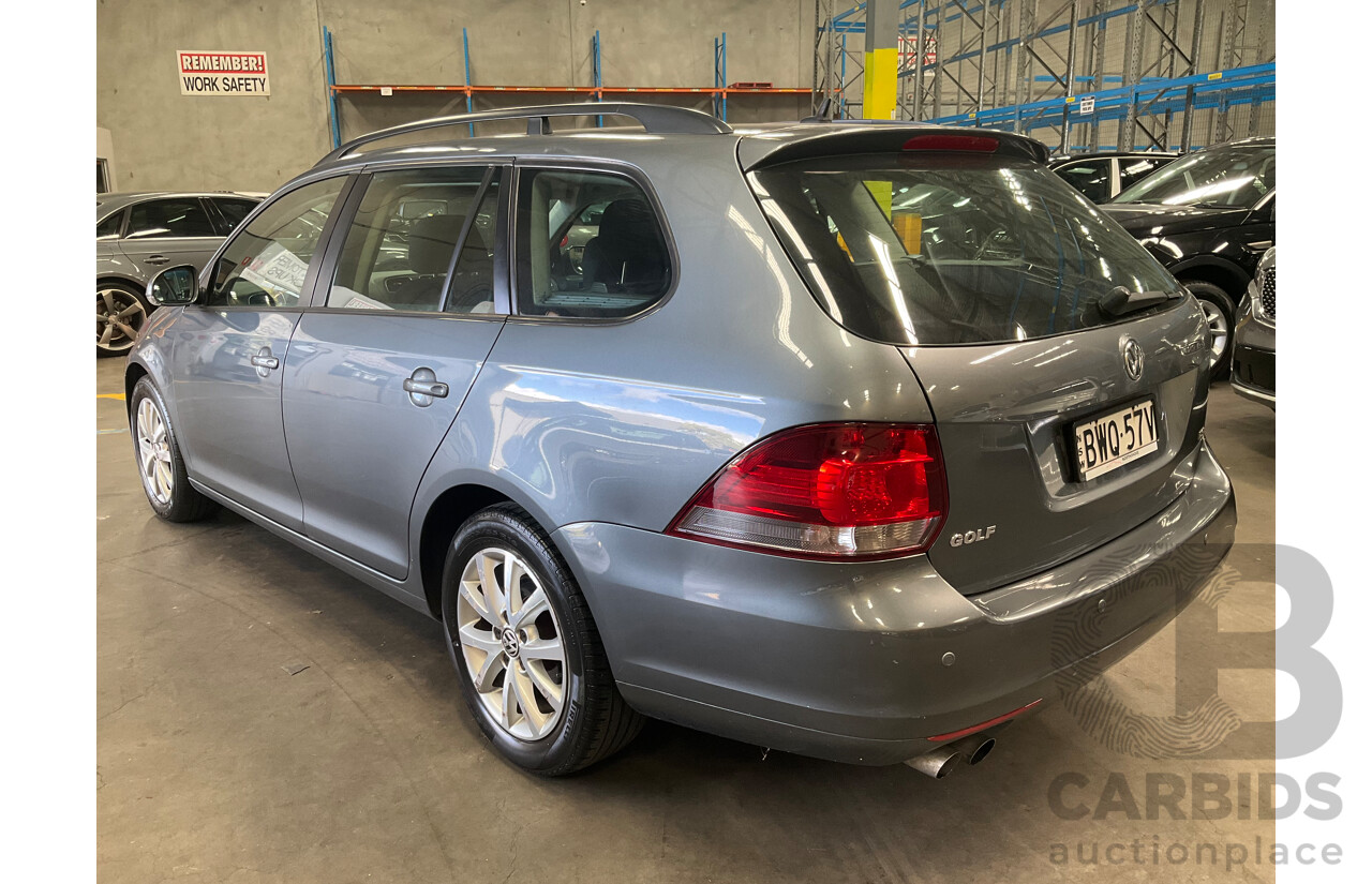 5/2011 Volkswagen Golf 90 TSI Trendline 1K MY11 4d Wagon Grey 1.4L