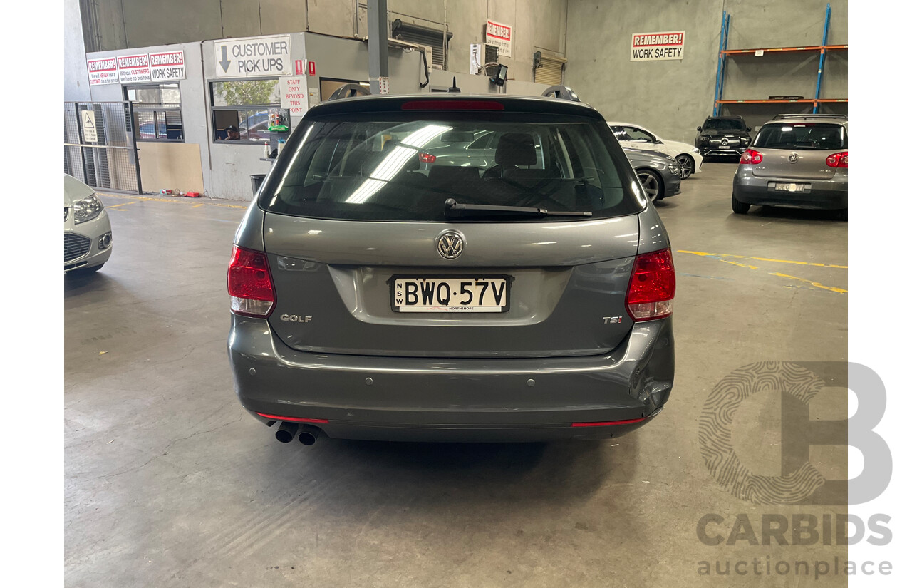 5/2011 Volkswagen Golf 90 TSI Trendline 1K MY11 4d Wagon Grey 1.4L