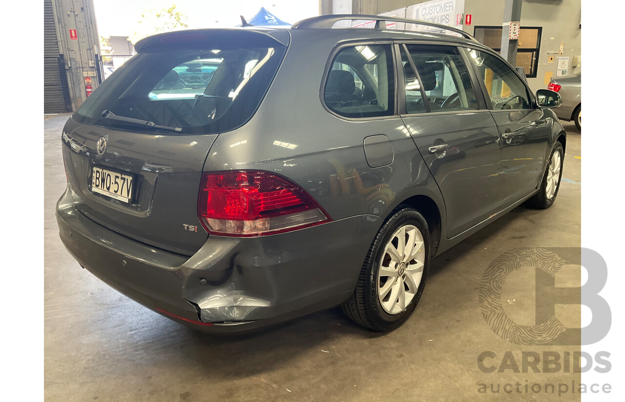 5/2011 Volkswagen Golf 90 TSI Trendline 1K MY11 4d Wagon Grey 1.4L