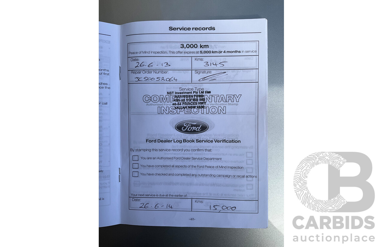 2/2013 Ford Focus Ambiente LW MK2 5d Hatchback Grey 1.6L