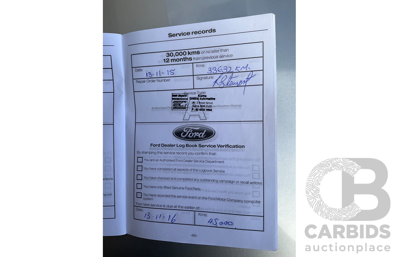 2/2013 Ford Focus Ambiente LW MK2 5d Hatchback Grey 1.6L