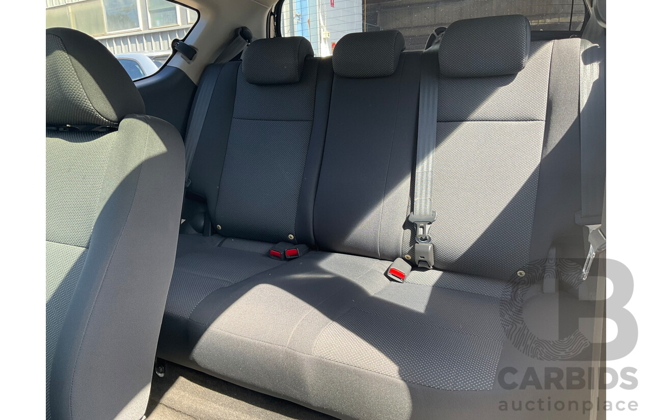 2/2010 Holden Barina TK MY10 3d Hatchback Black 1.6L