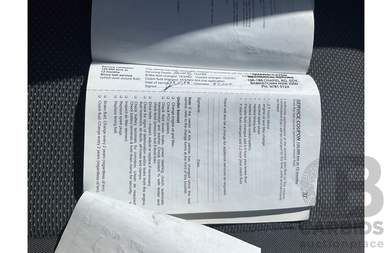 2/2010 Holden Barina TK MY10 3d Hatchback Black 1.6L