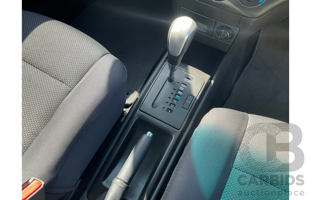 2/2010 Holden Barina TK MY10 3d Hatchback Black 1.6L