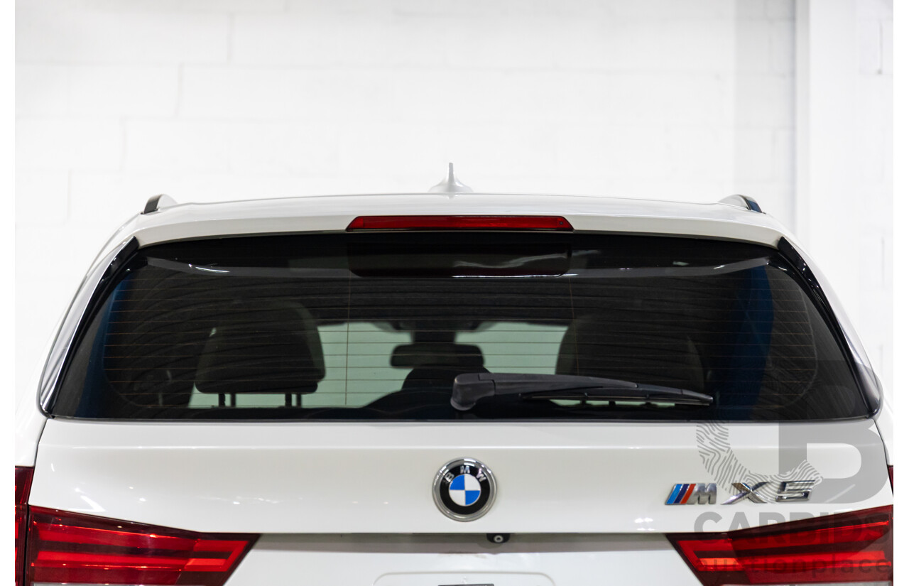 05/2015 BMW X5 xDrive40d M Sport (AWD) F15 MY15 4d Wagon Mineral White Metallic Twin Turbo Diesel 3.0L