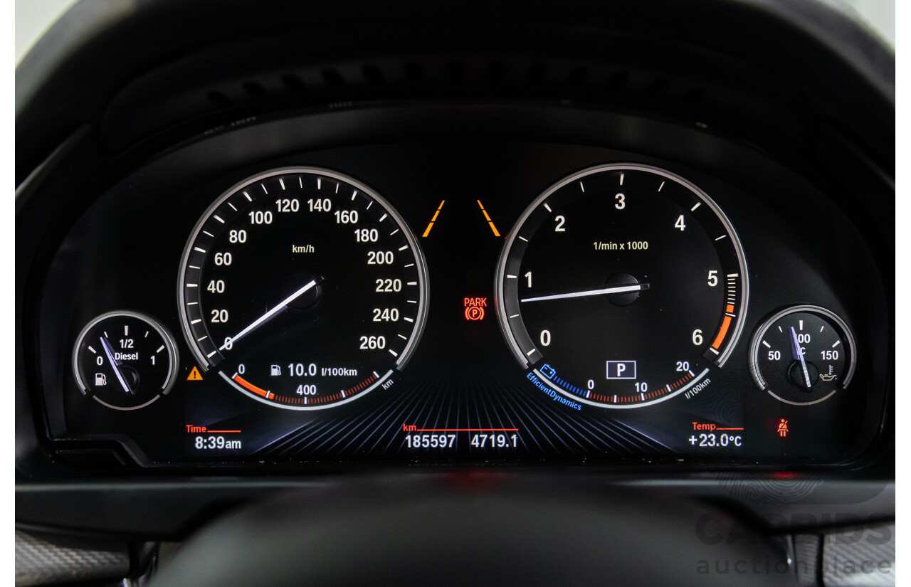 05/2015 BMW X5 xDrive40d M Sport (AWD) F15 MY15 4d Wagon Mineral White Metallic Twin Turbo Diesel 3.0L