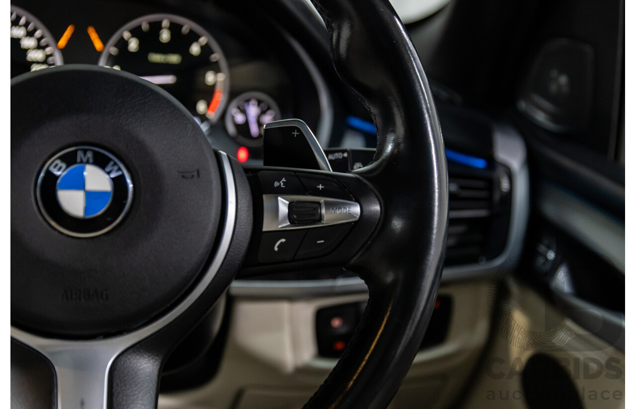 05/2015 BMW X5 xDrive40d M Sport (AWD) F15 MY15 4d Wagon Mineral White Metallic Twin Turbo Diesel 3.0L