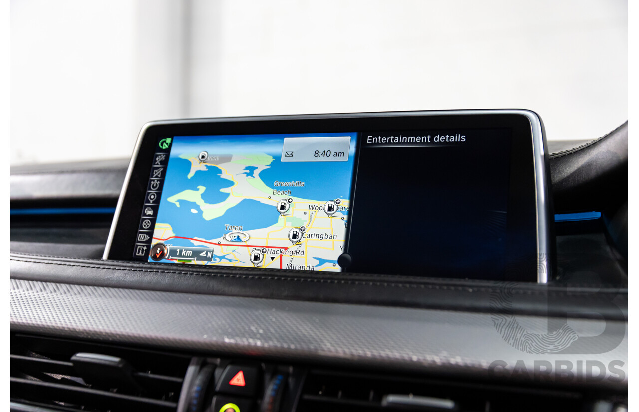 05/2015 BMW X5 xDrive40d M Sport (AWD) F15 MY15 4d Wagon Mineral White Metallic Twin Turbo Diesel 3.0L