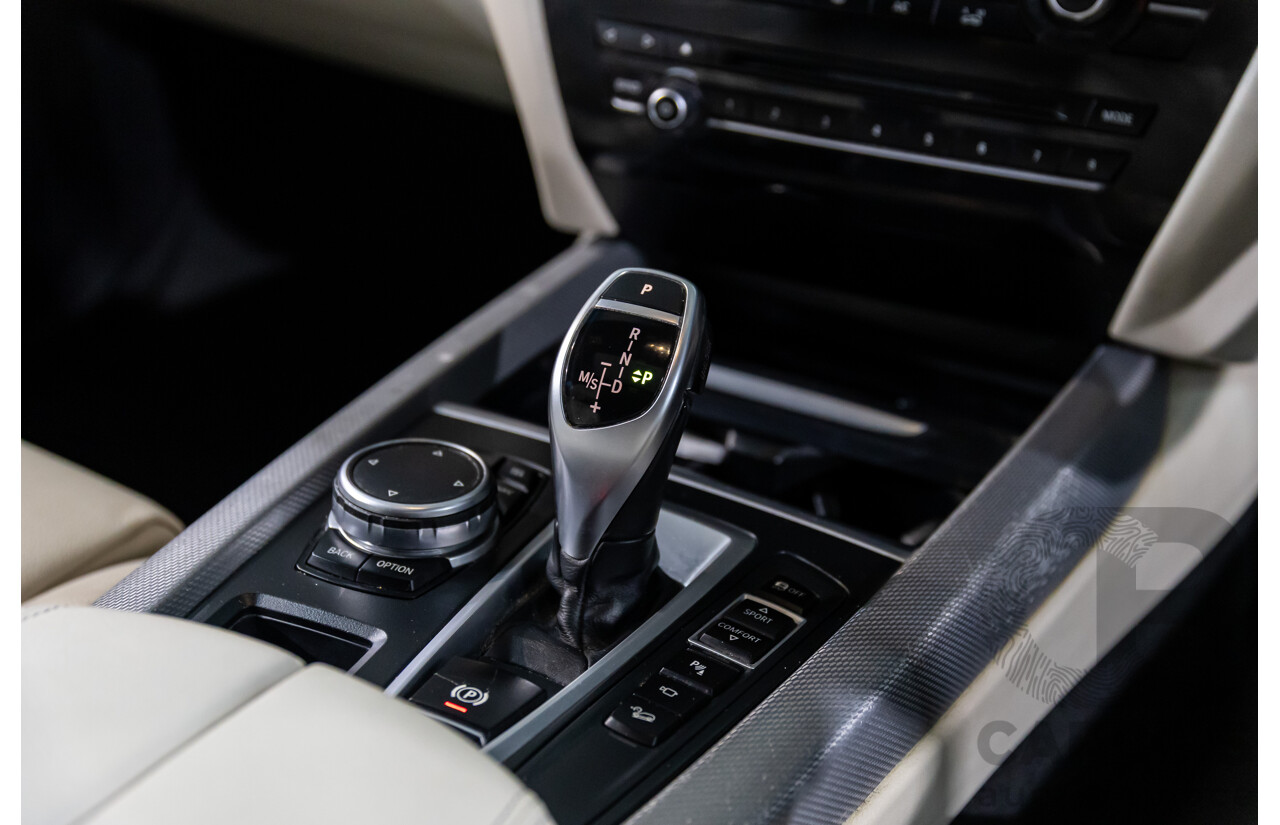 05/2015 BMW X5 xDrive40d M Sport (AWD) F15 MY15 4d Wagon Mineral White Metallic Twin Turbo Diesel 3.0L