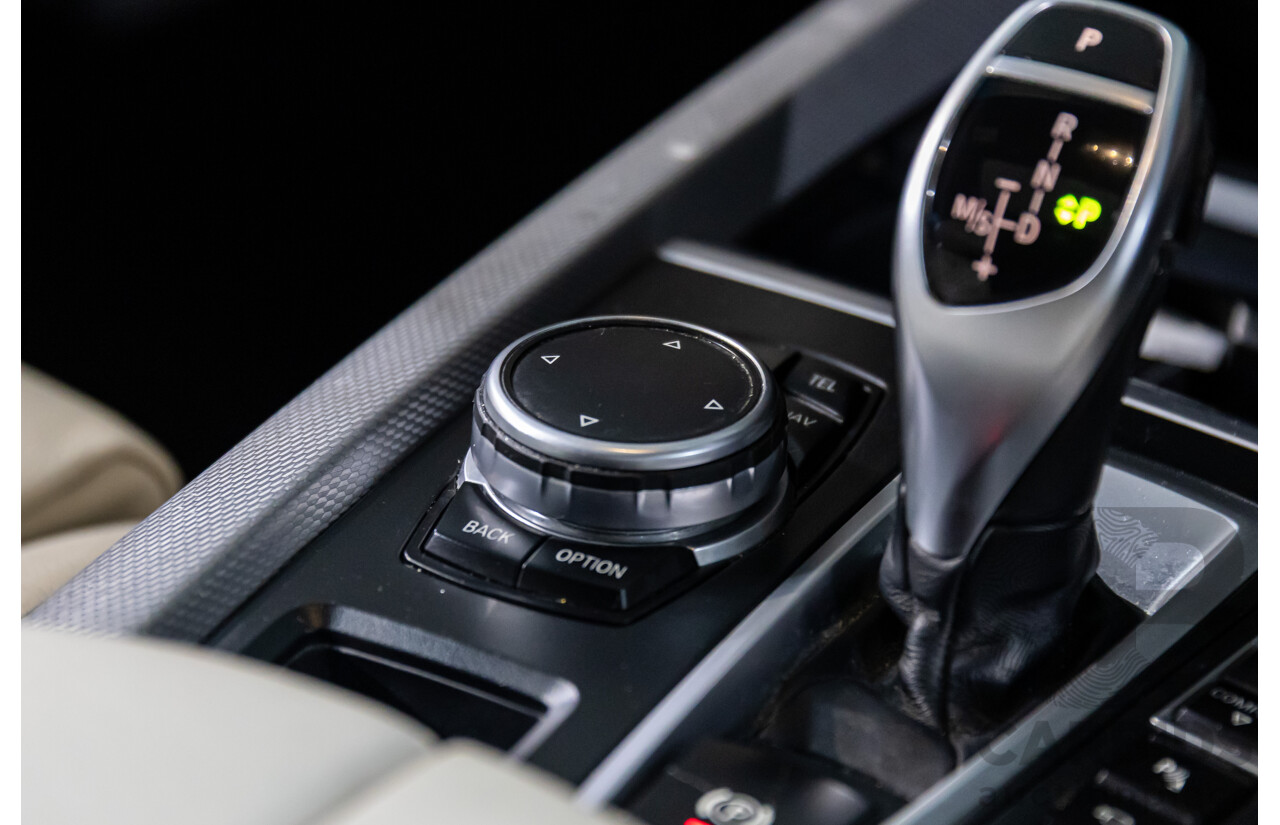 05/2015 BMW X5 xDrive40d M Sport (AWD) F15 MY15 4d Wagon Mineral White Metallic Twin Turbo Diesel 3.0L