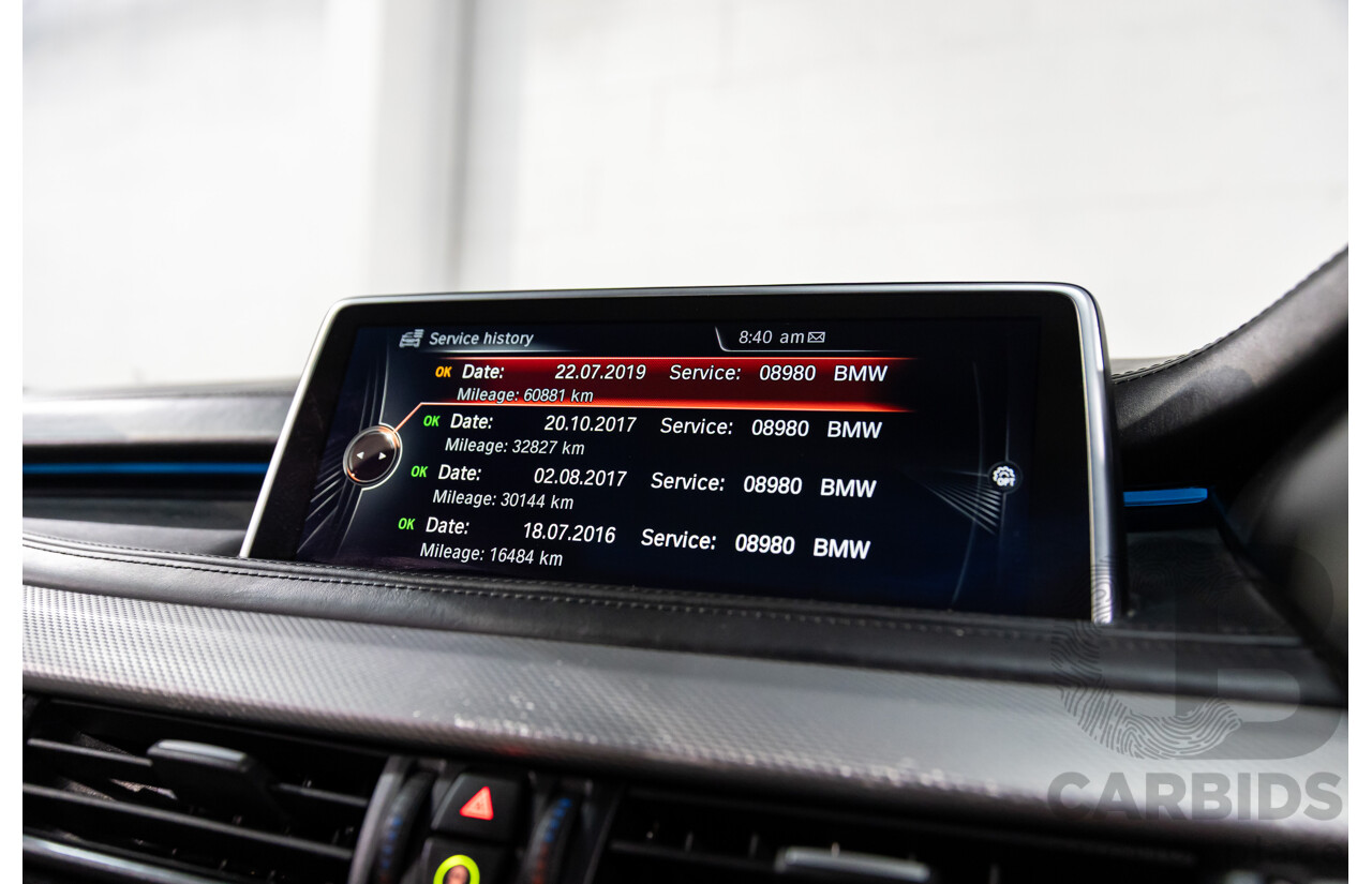 05/2015 BMW X5 xDrive40d M Sport (AWD) F15 MY15 4d Wagon Mineral White Metallic Twin Turbo Diesel 3.0L