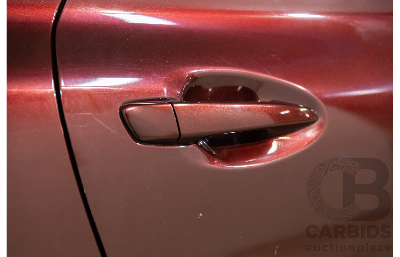 1/2014 Lexus RX350 F-Sport GGL15R MY12 4d Wagon Fire Agate Red Pearl V6 3.5L