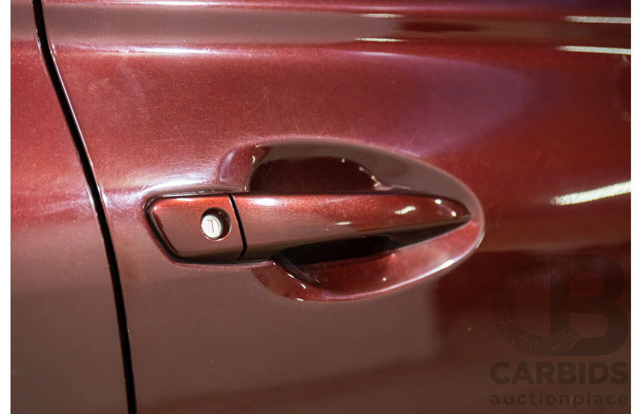 1/2014 Lexus RX350 F-Sport GGL15R MY12 4d Wagon Fire Agate Red Pearl V6 3.5L