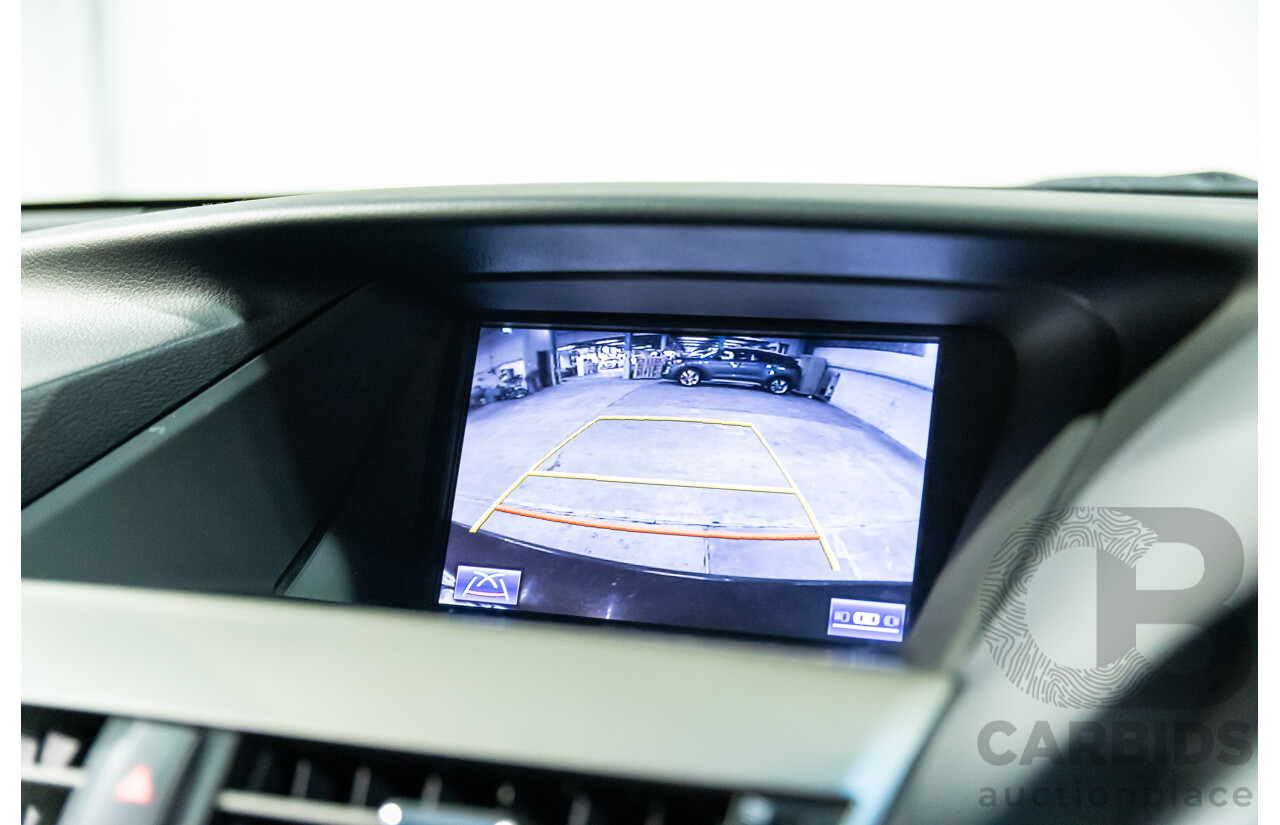 1/2014 Lexus RX350 F-Sport GGL15R MY12 4d Wagon Fire Agate Red Pearl V6 3.5L