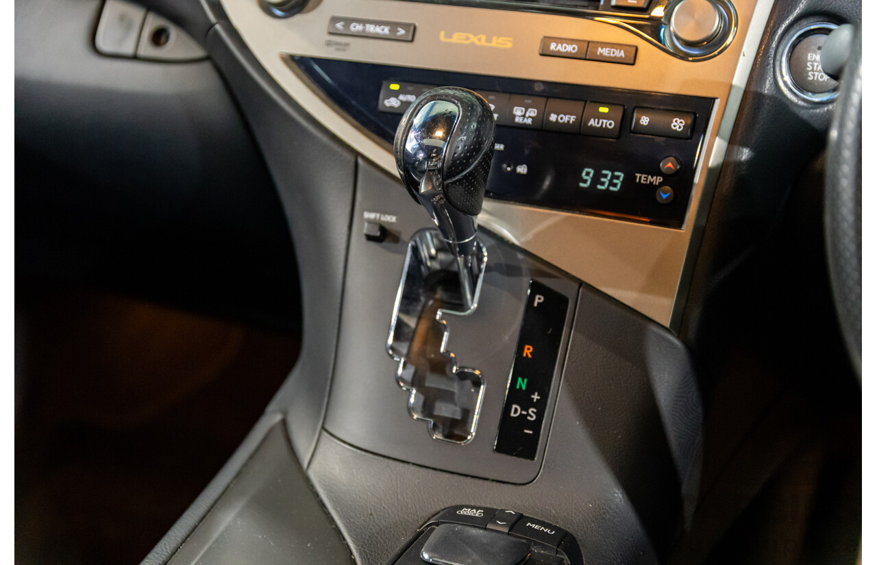 1/2014 Lexus RX350 F-Sport GGL15R MY12 4d Wagon Fire Agate Red Pearl V6 3.5L