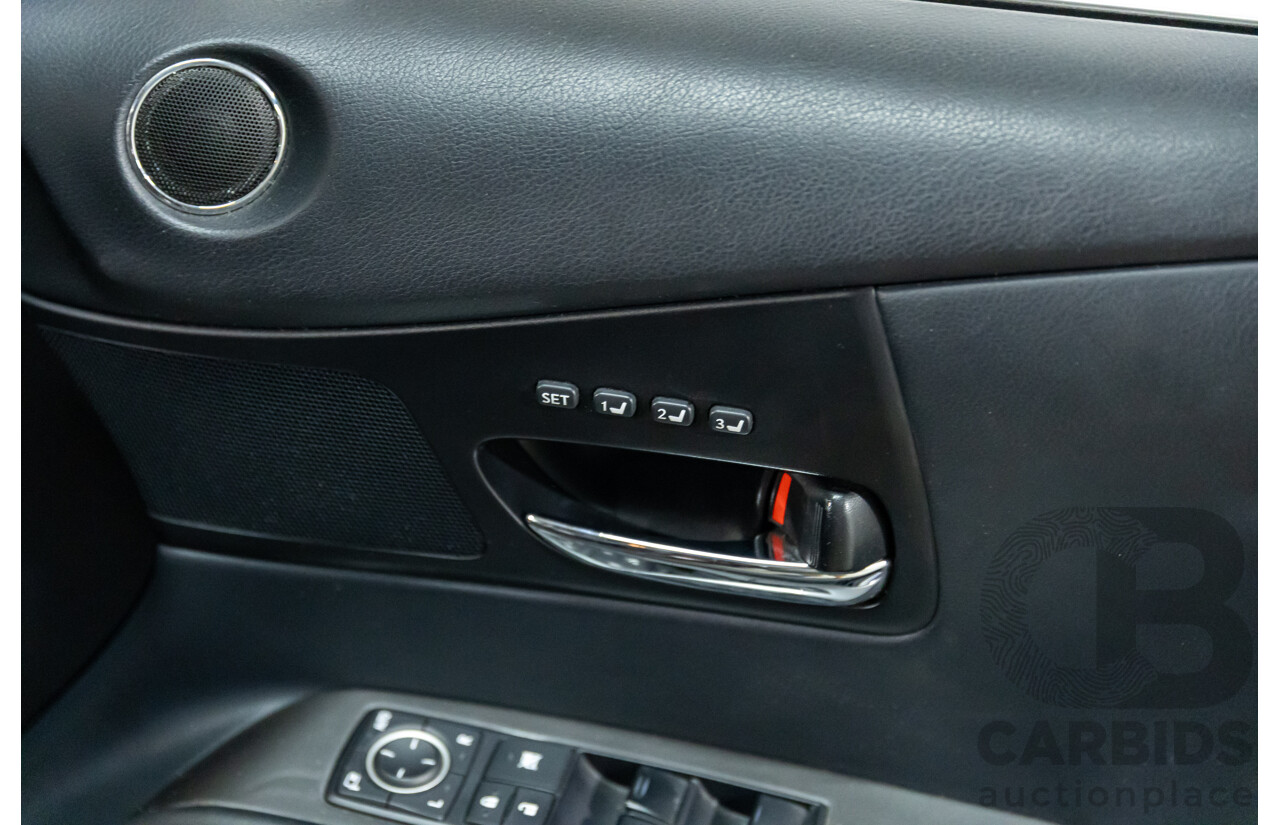 1/2014 Lexus RX350 F-Sport GGL15R MY12 4d Wagon Fire Agate Red Pearl V6 3.5L