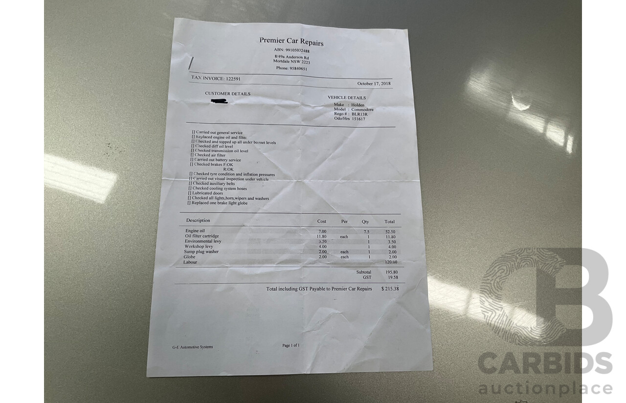 4/2008 Holden Commodore SV6 VE MY08 4d Sedan Silver V6 3.6L