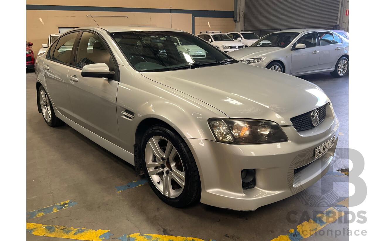 4/2008 Holden Commodore SV6 VE MY08 4d Sedan Silver V6 3.6L
