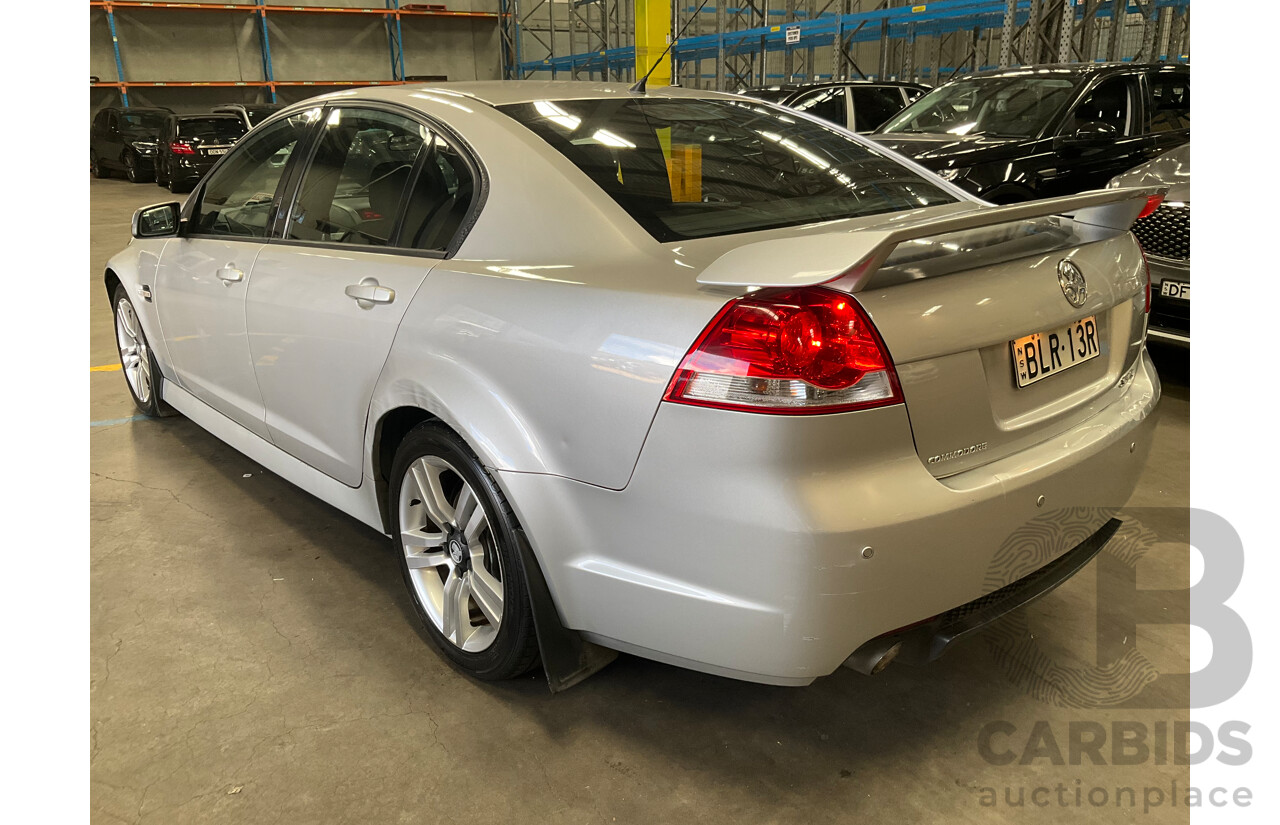 4/2008 Holden Commodore SV6 VE MY08 4d Sedan Silver V6 3.6L