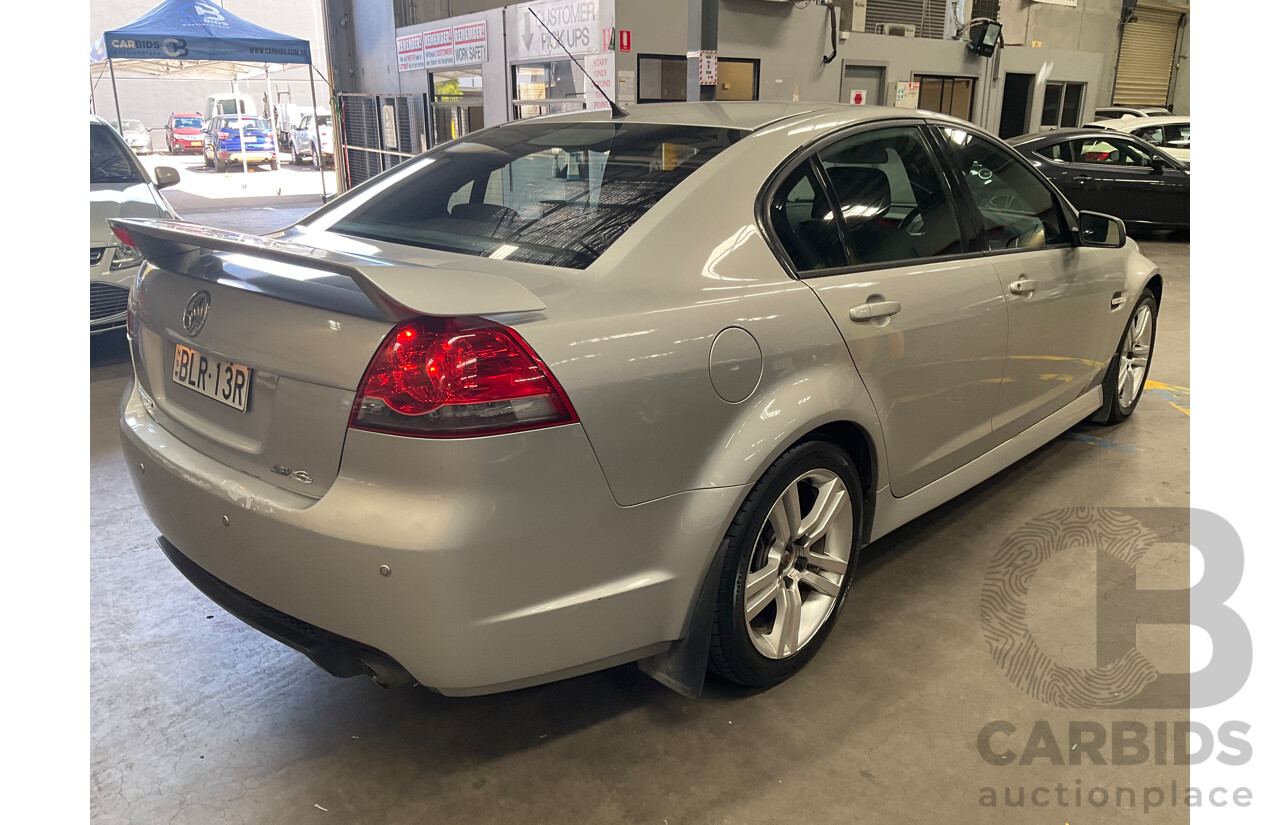 4/2008 Holden Commodore SV6 VE MY08 4d Sedan Silver V6 3.6L