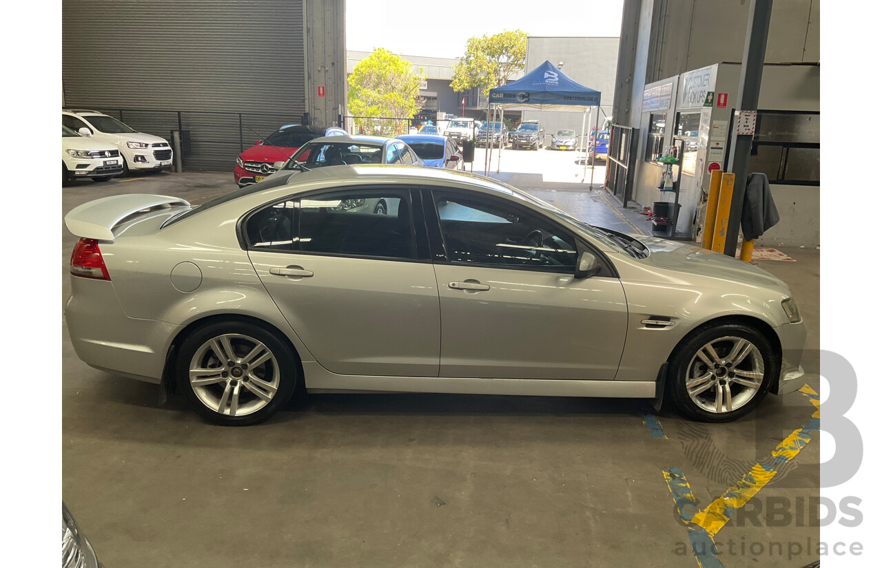 4/2008 Holden Commodore SV6 VE MY08 4d Sedan Silver V6 3.6L