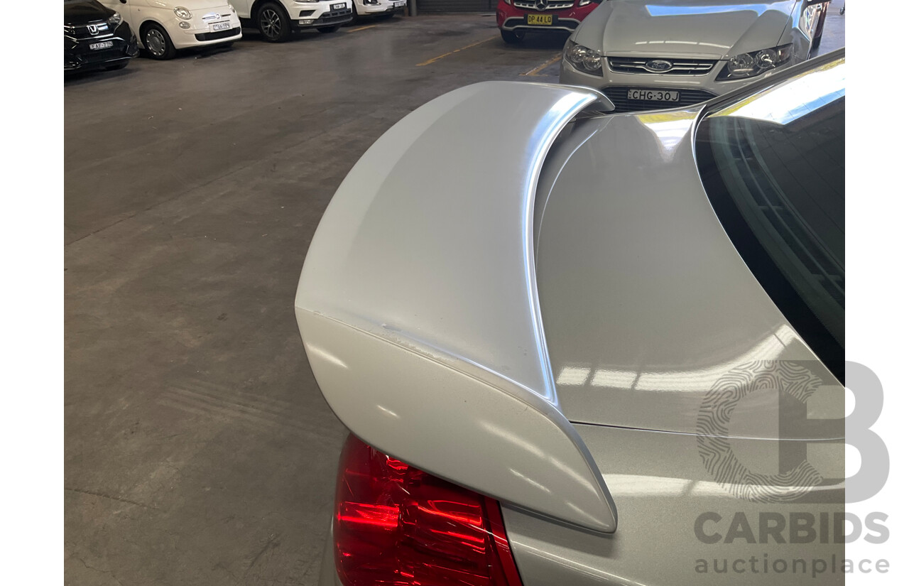 4/2008 Holden Commodore SV6 VE MY08 4d Sedan Silver V6 3.6L