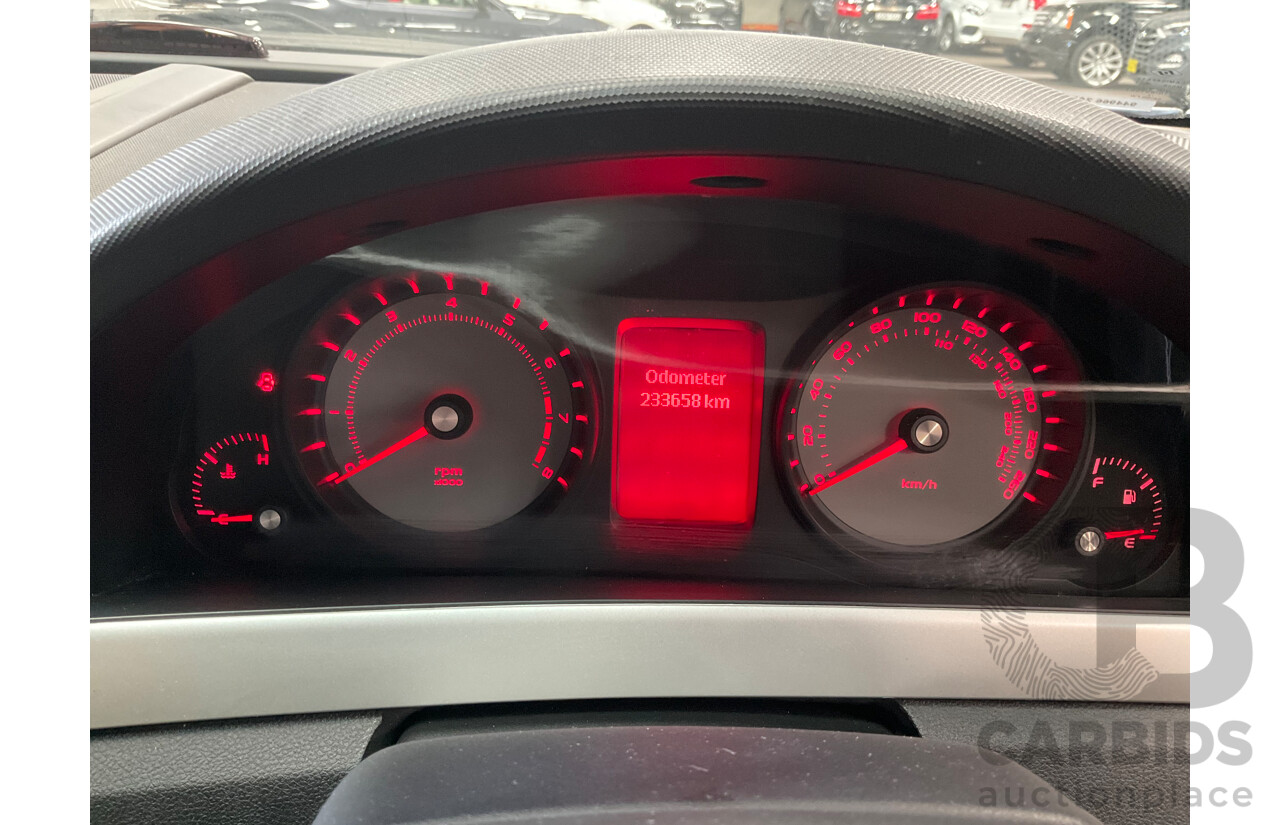 4/2008 Holden Commodore SV6 VE MY08 4d Sedan Silver V6 3.6L