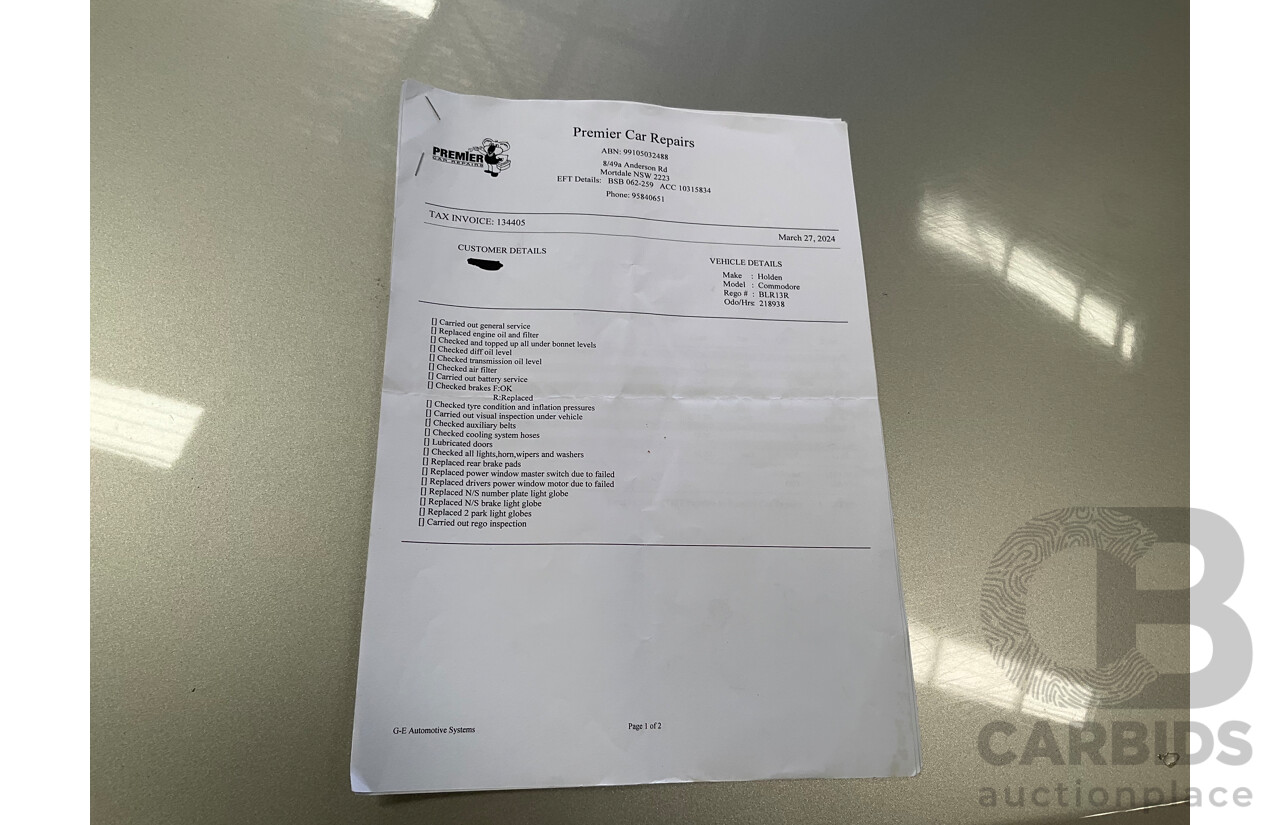 4/2008 Holden Commodore SV6 VE MY08 4d Sedan Silver V6 3.6L