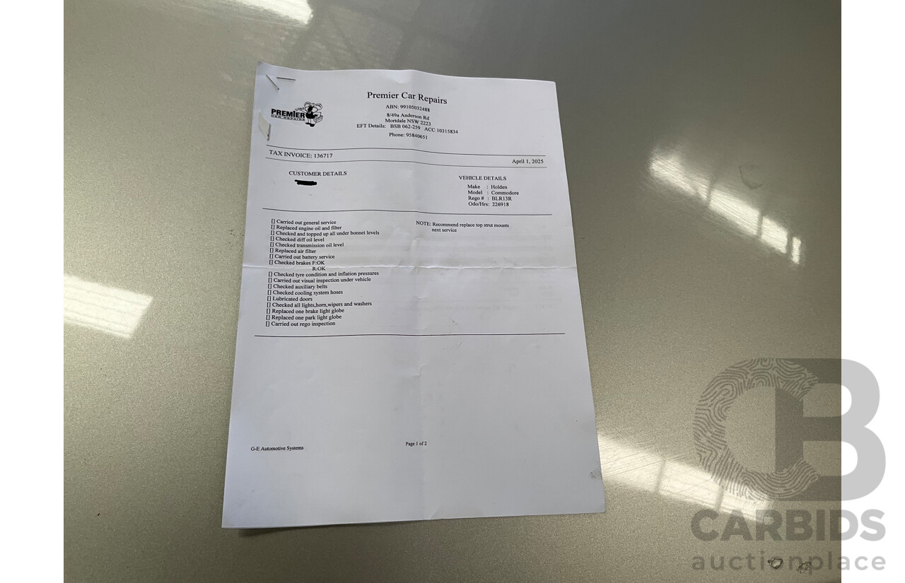 4/2008 Holden Commodore SV6 VE MY08 4d Sedan Silver V6 3.6L