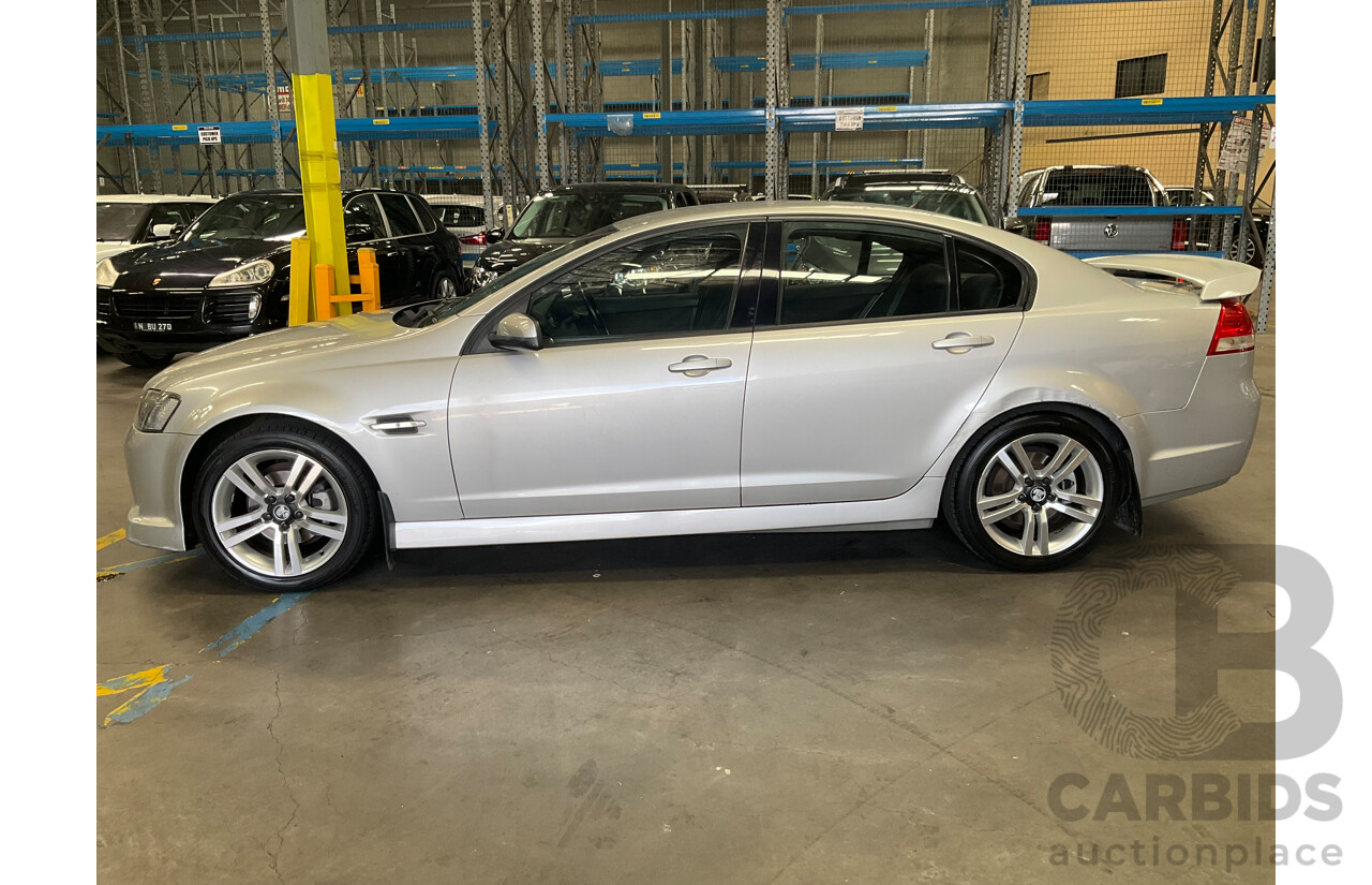 4/2008 Holden Commodore SV6 VE MY08 4d Sedan Silver V6 3.6L