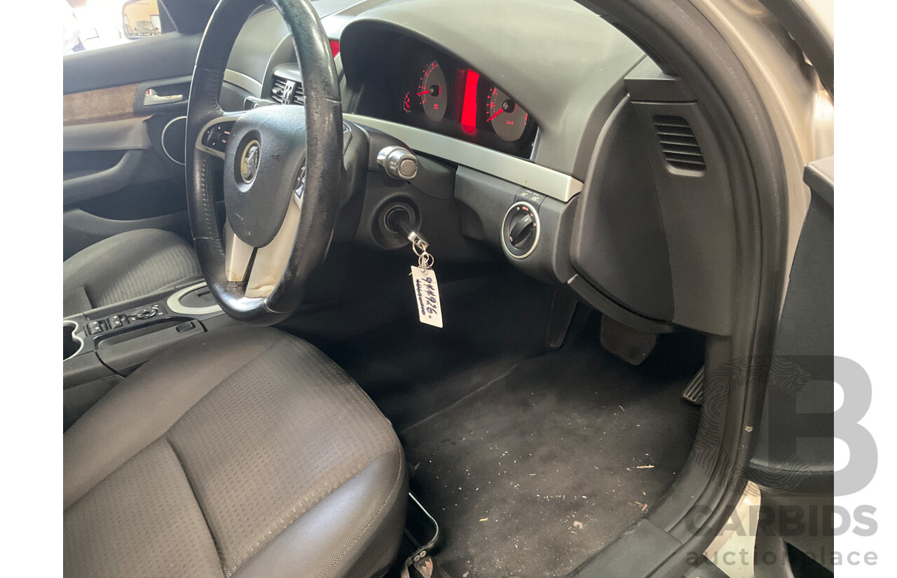 4/2008 Holden Commodore SV6 VE MY08 4d Sedan Silver V6 3.6L
