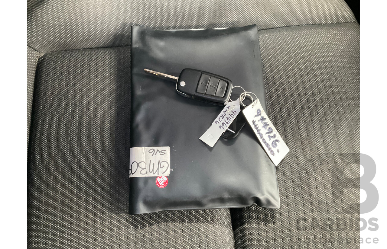 4/2008 Holden Commodore SV6 VE MY08 4d Sedan Silver V6 3.6L