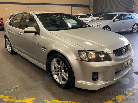 4/2008 Holden Commodore SV6 VE MY08 4d Sedan Silver V6 3.6L