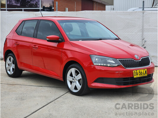 10/2015 Skoda Fabia 66 TSI NJ 5d Hatchback Red 1.2L