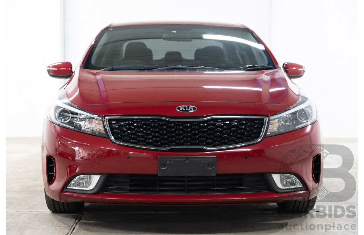 02/2017 Kia Cerato S Premium (FWD) YD MY17 4d Sedan Temptation Red 2.0L