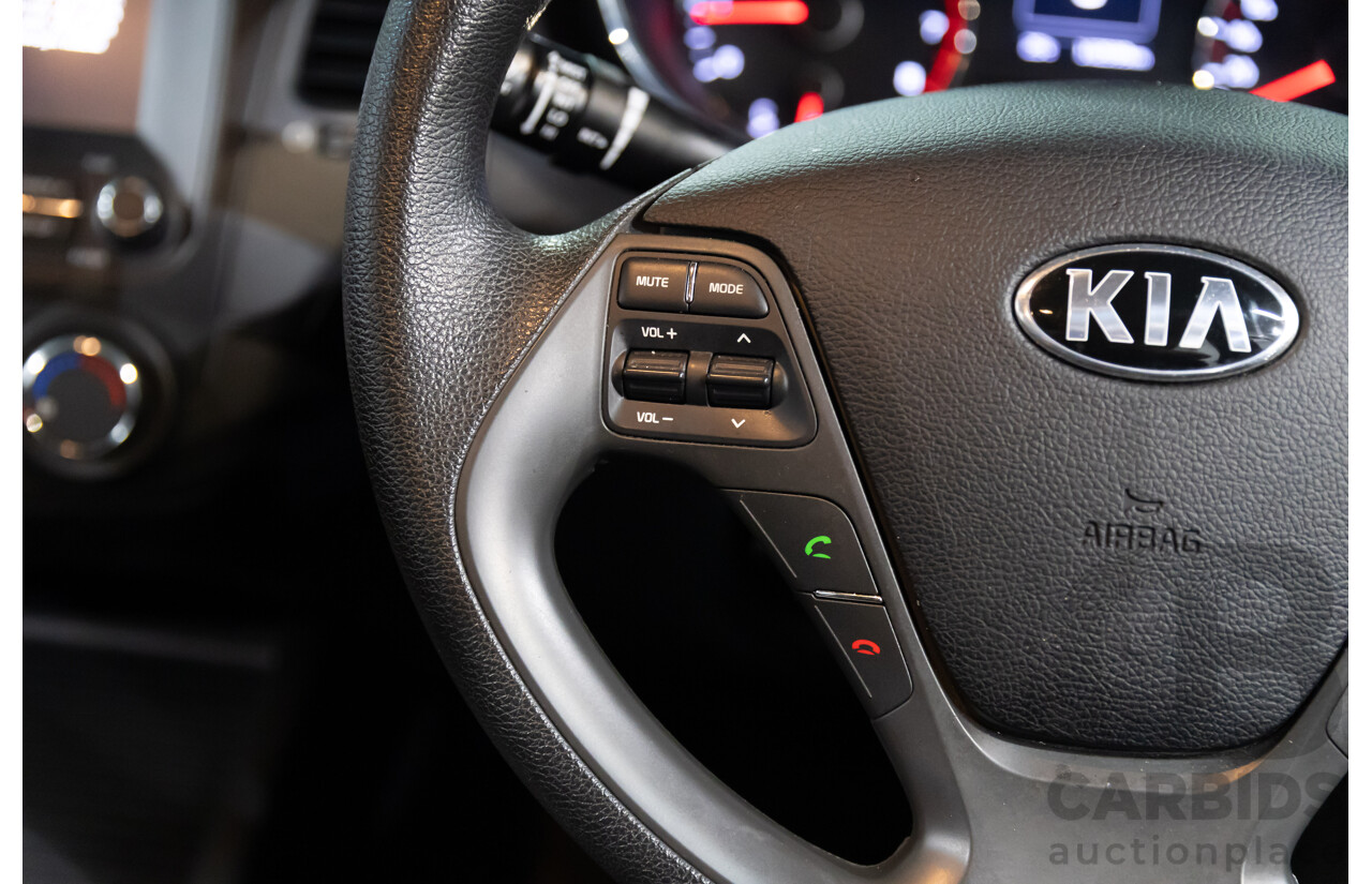 02/2017 Kia Cerato S Premium (FWD) YD MY17 4d Sedan Temptation Red 2.0L