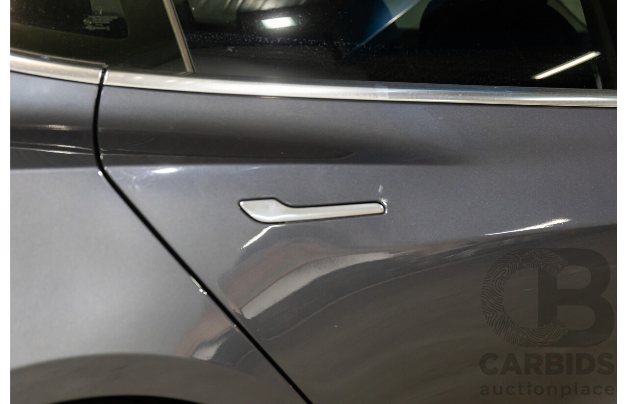 05/2020 Tesla Model 3 E1RB Standard Range (RWD) MY20 5D Sedan Midnight Silver Metallic Electric EV - 190kW