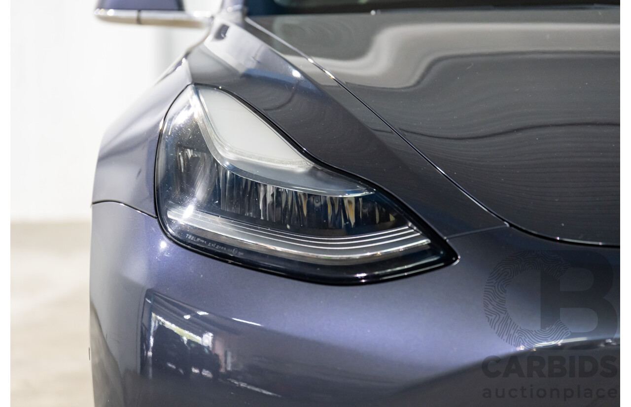 05/2020 Tesla Model 3 E1RB Standard Range (RWD) MY20 5D Sedan Midnight Silver Metallic Electric EV - 190kW
